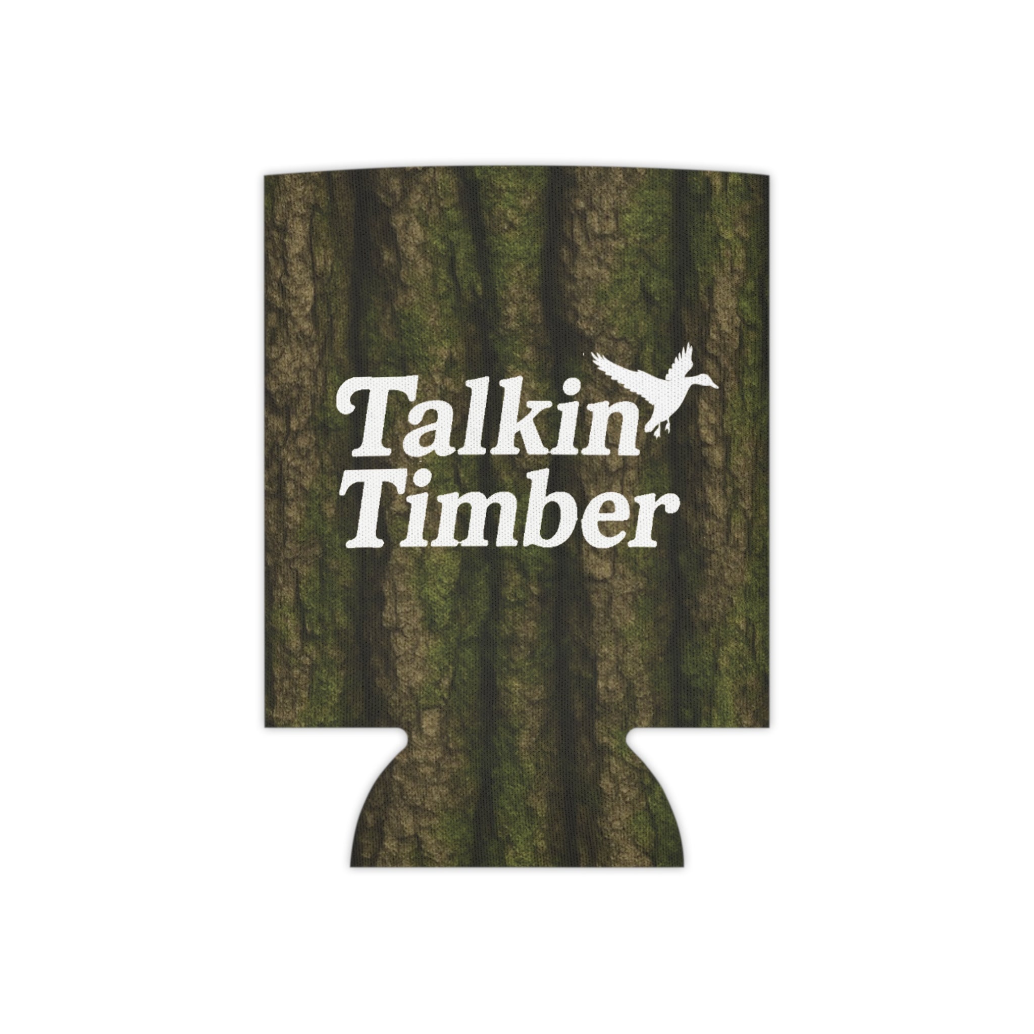 Talkin' Timber- Can Cooler- Regular Size TreeBark