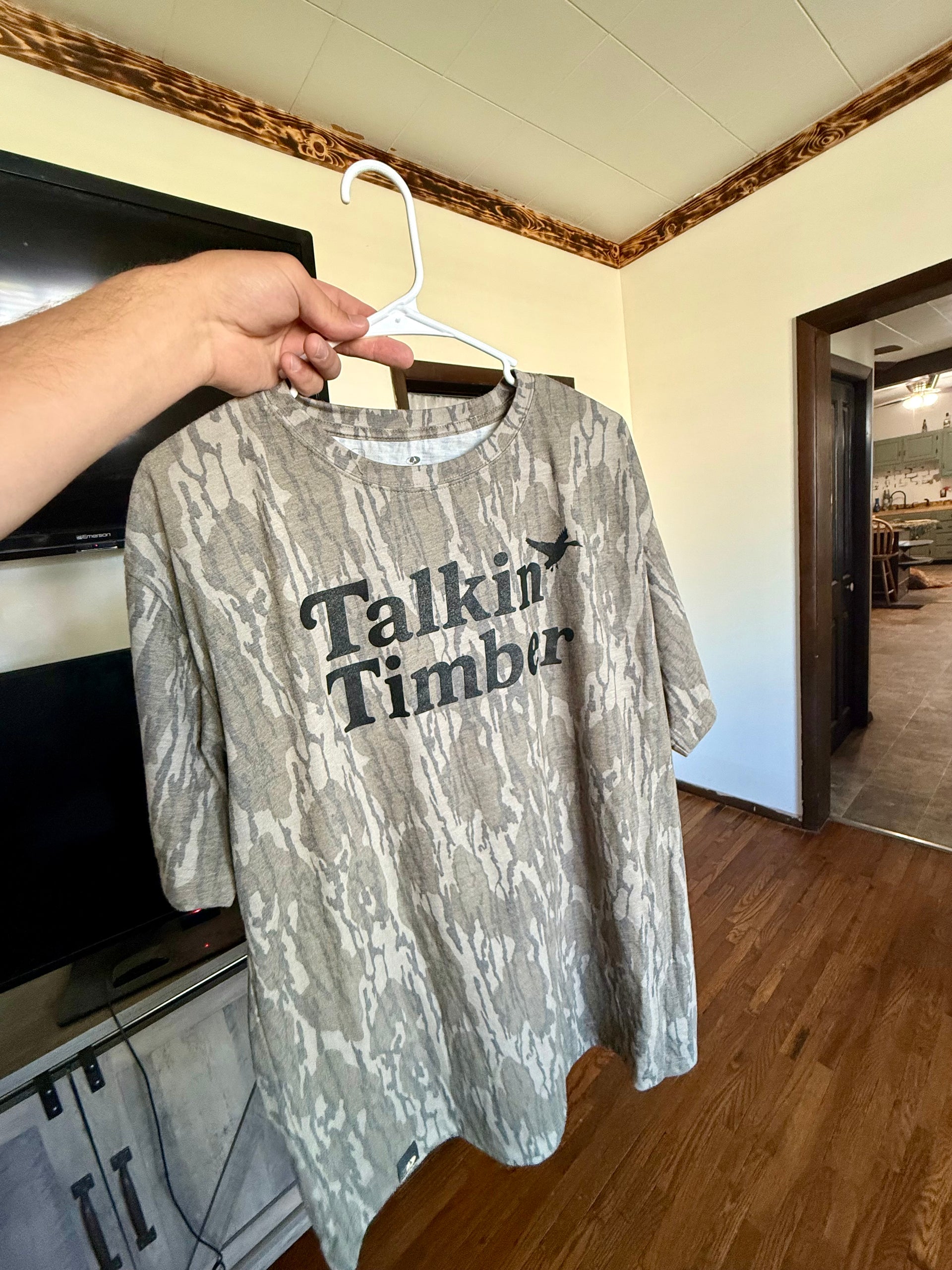 Light Washed Mossy Oak/Talkin' Timber Shirt
