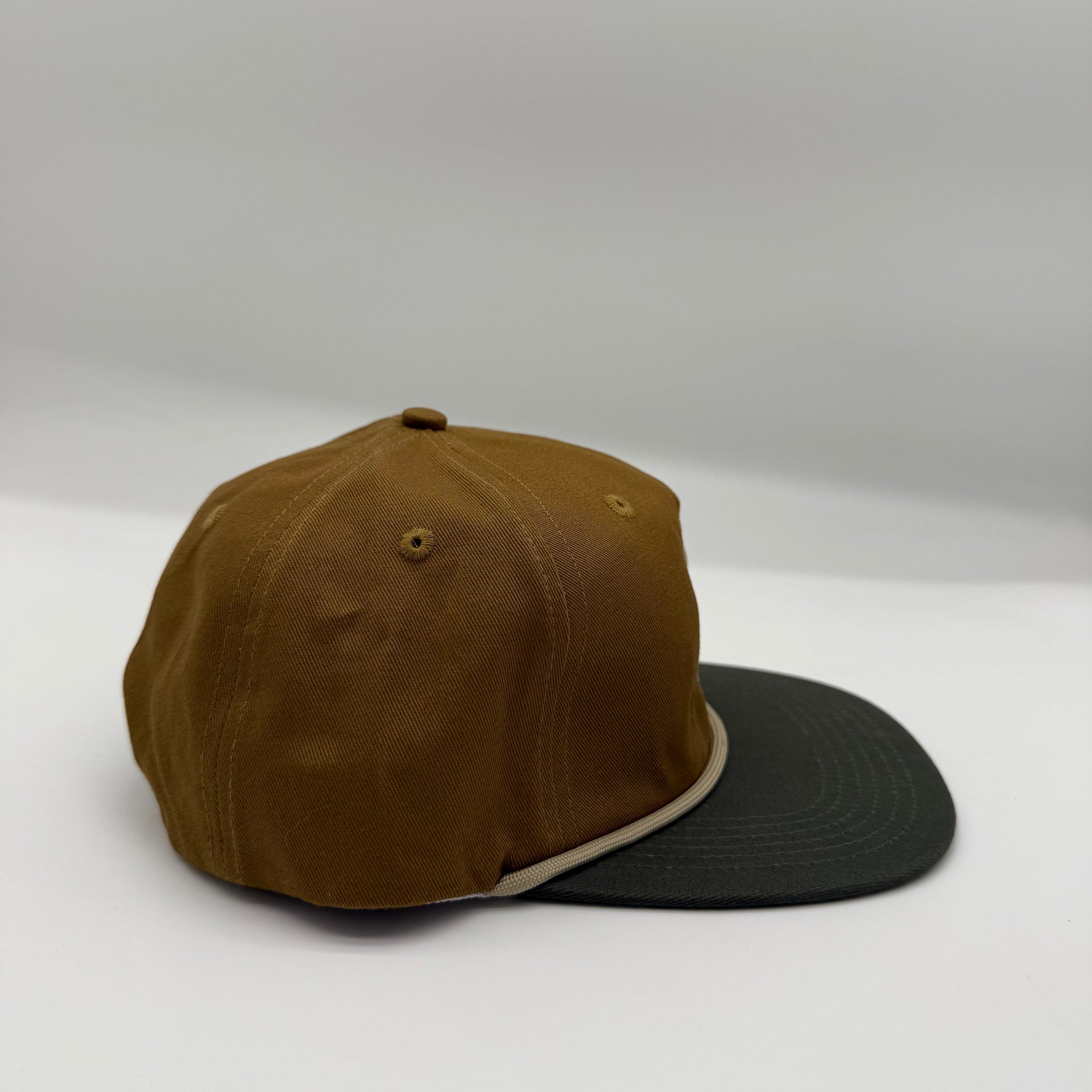 side view of the rice hat