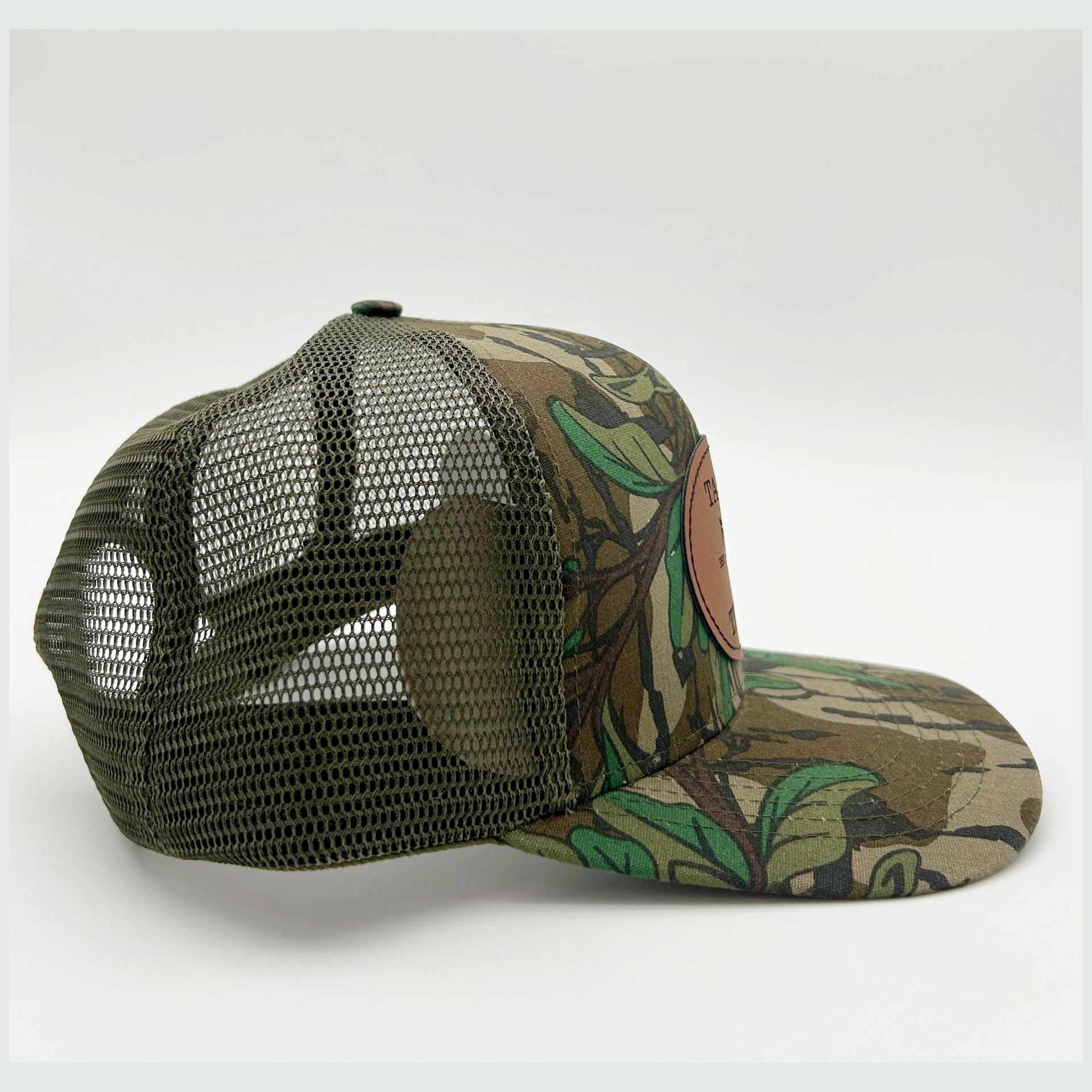 Slate Trucker Mossy Oak Greenleaf™ Camo Breathable Mesh Back